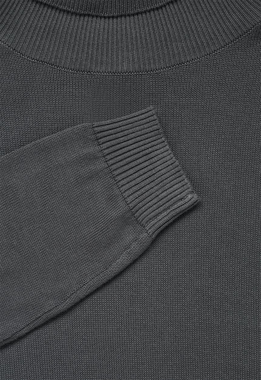 Superbalist - Basic roll neck slim fit knit - grey