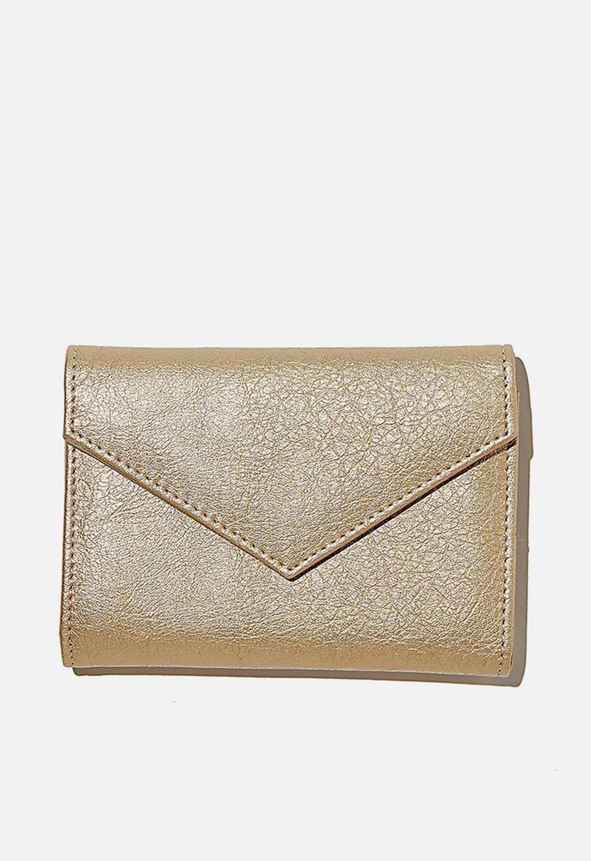Rubi - Lucky envelope card holder - metallic gold