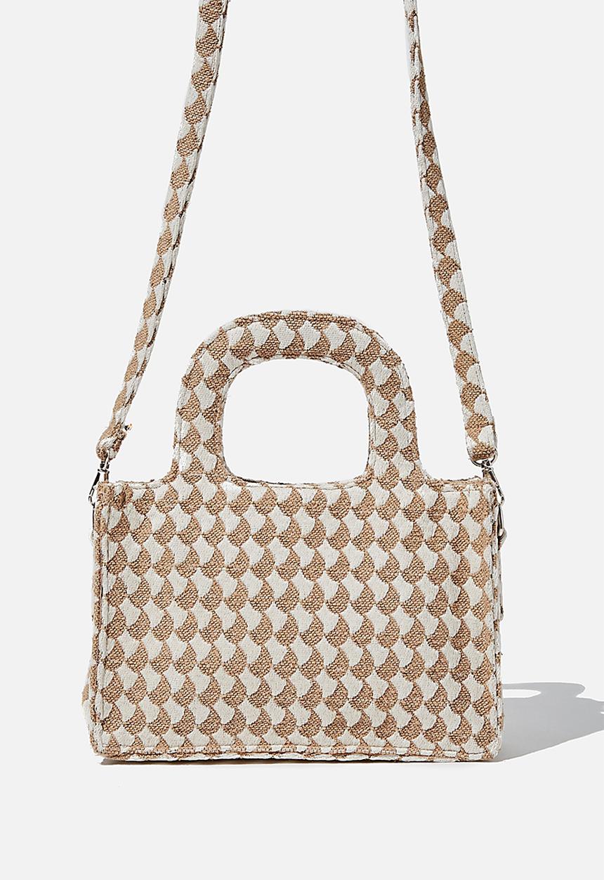 Rubi - Mini weekender tote bag - brush