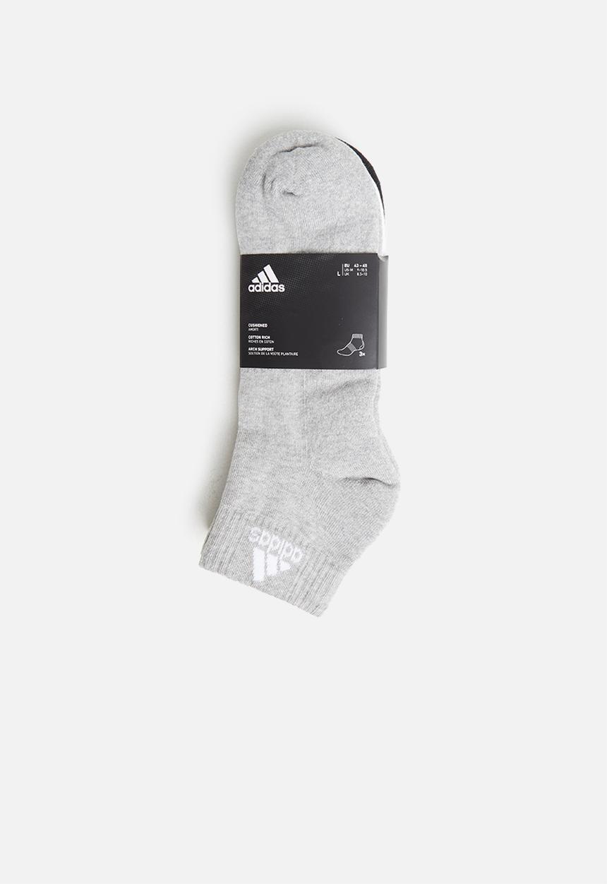 adidas Performance - 3 Pack ankle socks - multi