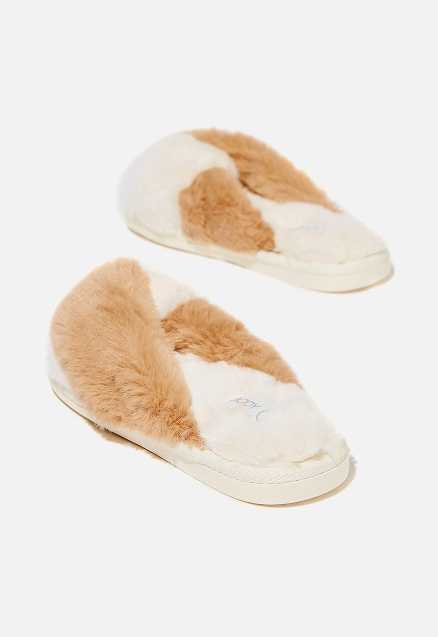 Cotton On - Knot crossover slipper - buttermilk multi