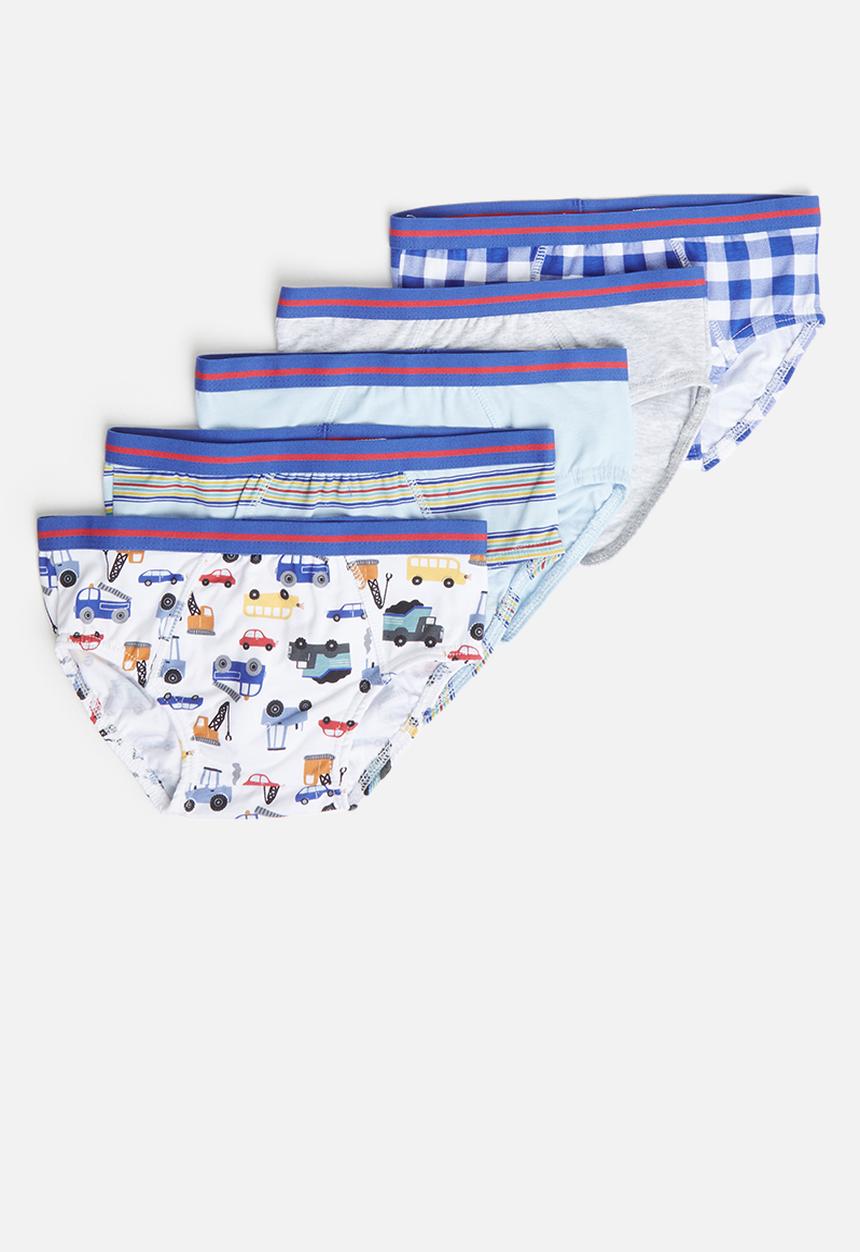 Cotton On - Boys 5 pack brief - multi