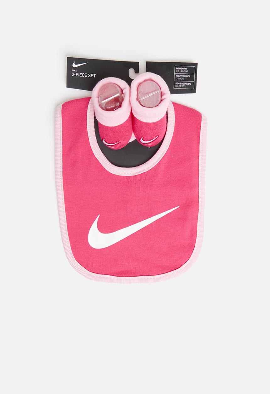 Nike - Nhn core swoosh bib bootie 2 piece - pink