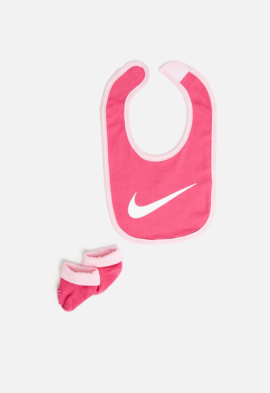 Nike - Nhn core swoosh bib bootie 2 piece - pink