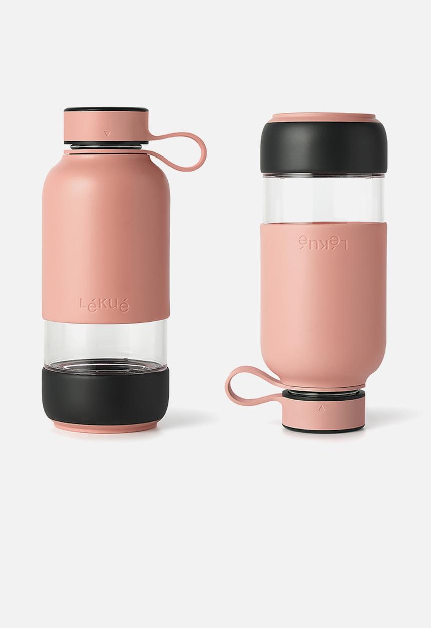 Lékué - Bottle to go 600ml - coral