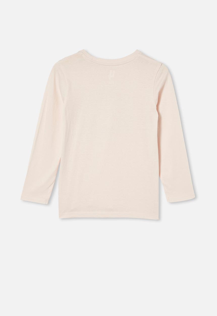 Cotton On - Penelope long sleeve tee - crystal pink