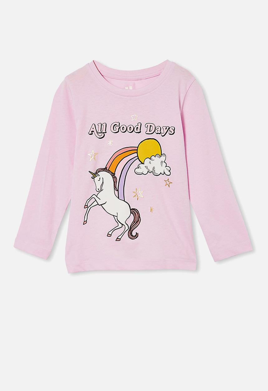 Cotton On - Penelope long sleeve tee - pale violet