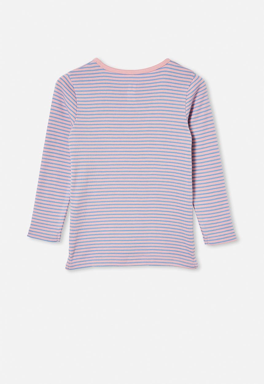 Cotton On - Jessie crew - blue & pink