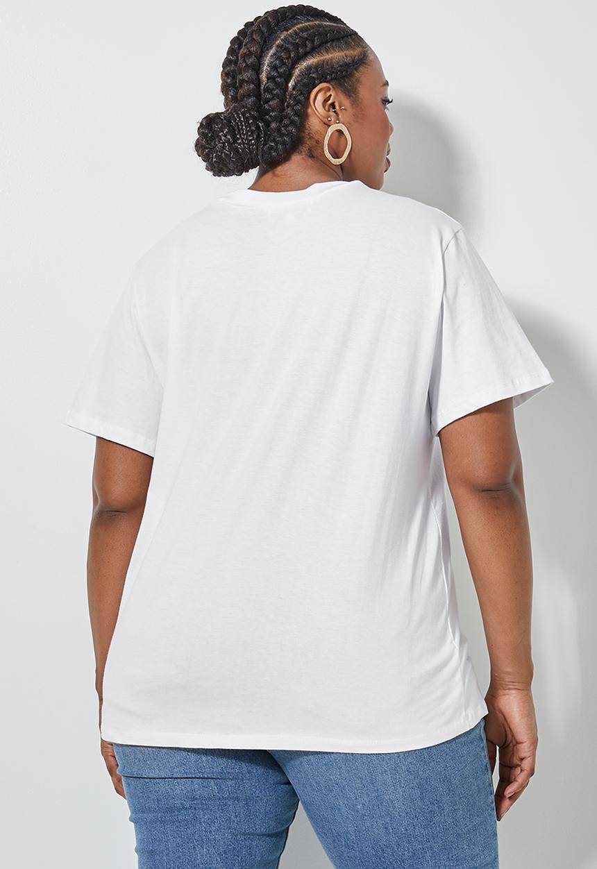 Superbalist - Slogan graphic tee - white