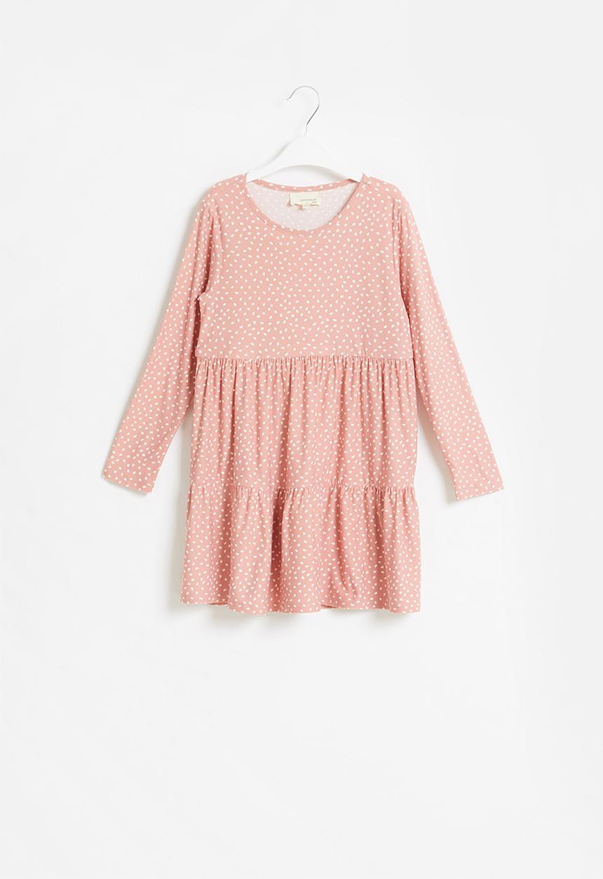 Superbalist Kids - Younger girls tier dress - pink