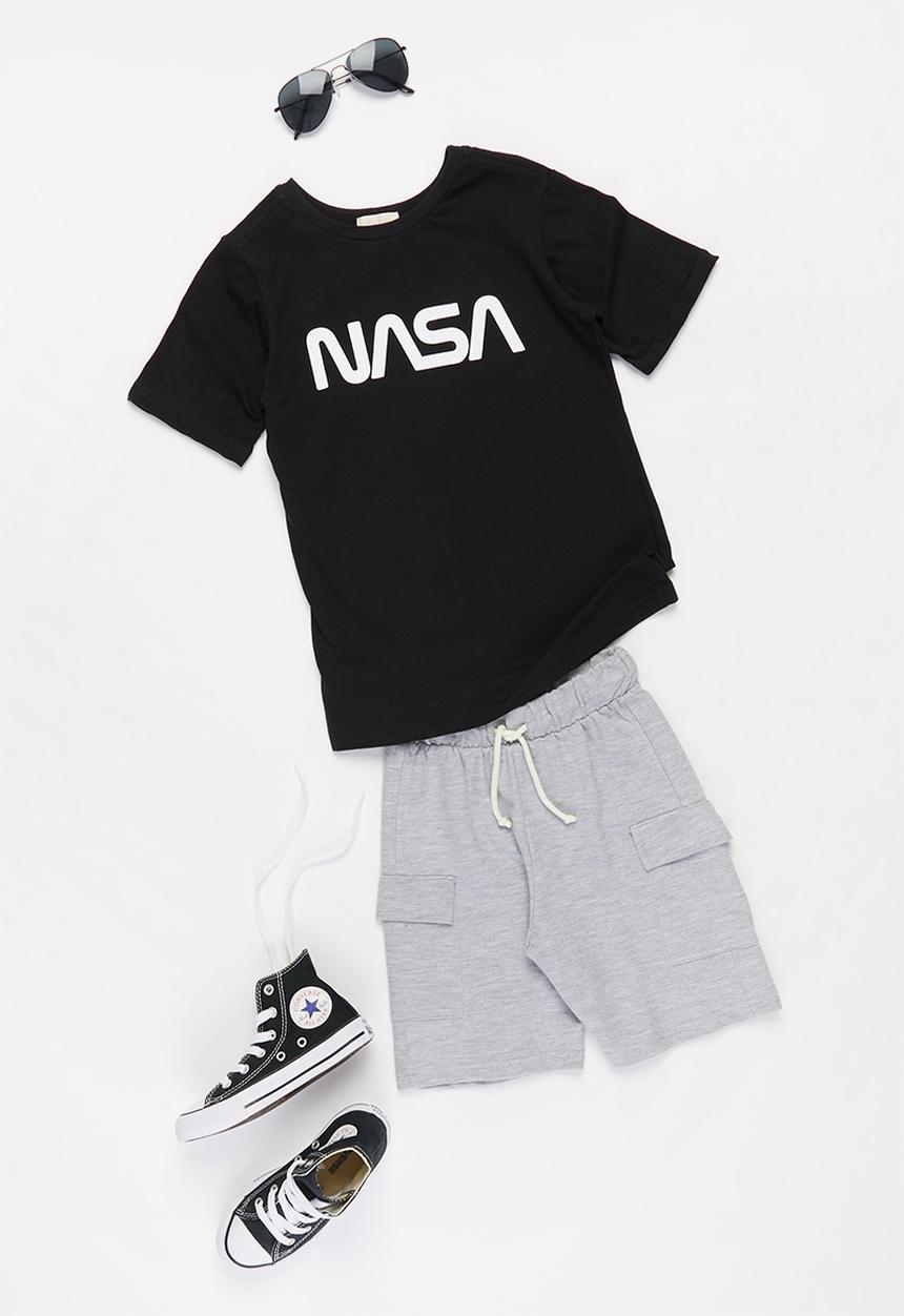 Superbalist Kids - Nasa younger boys tee - black