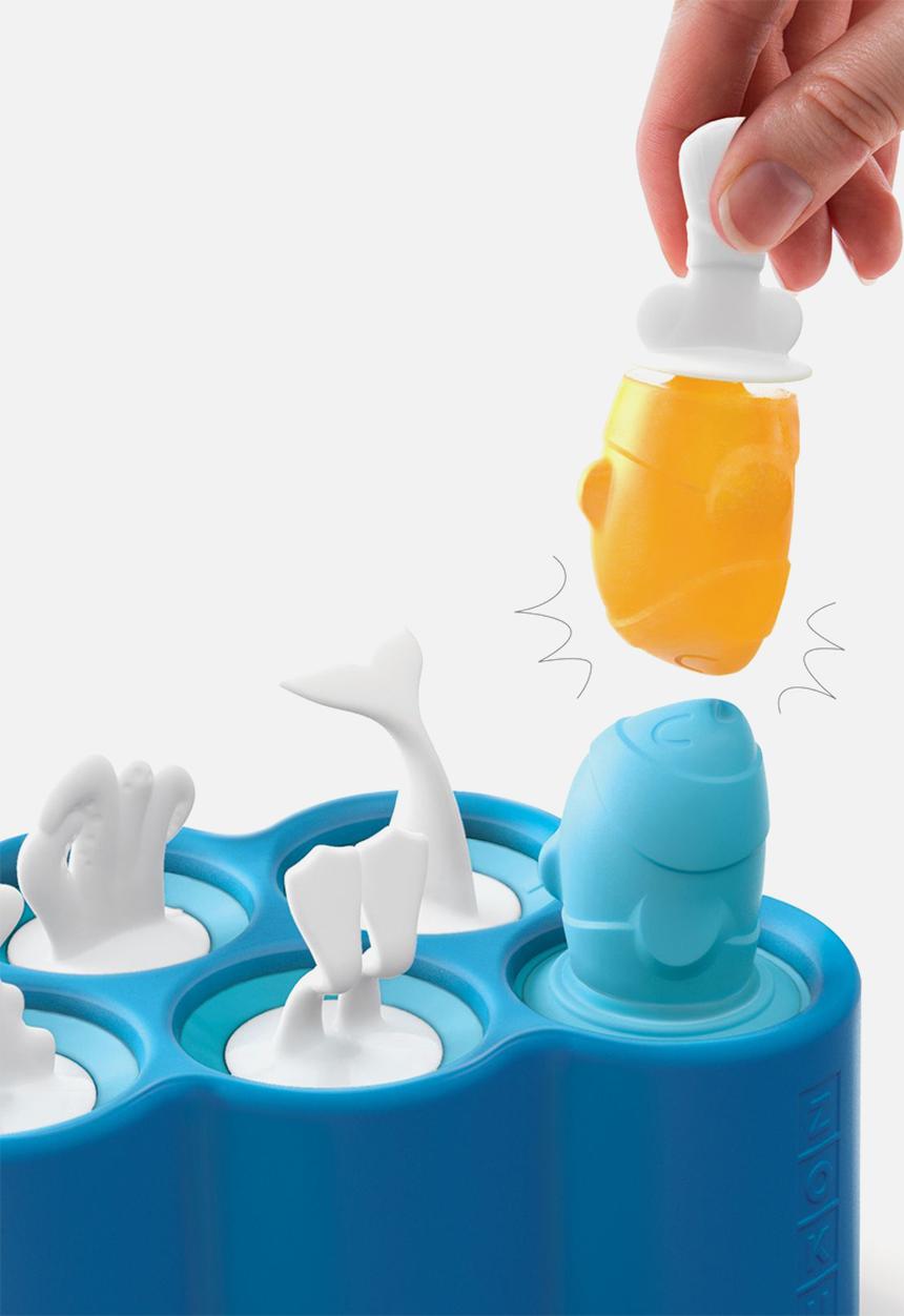 Zoku - Fish pop mold - blue