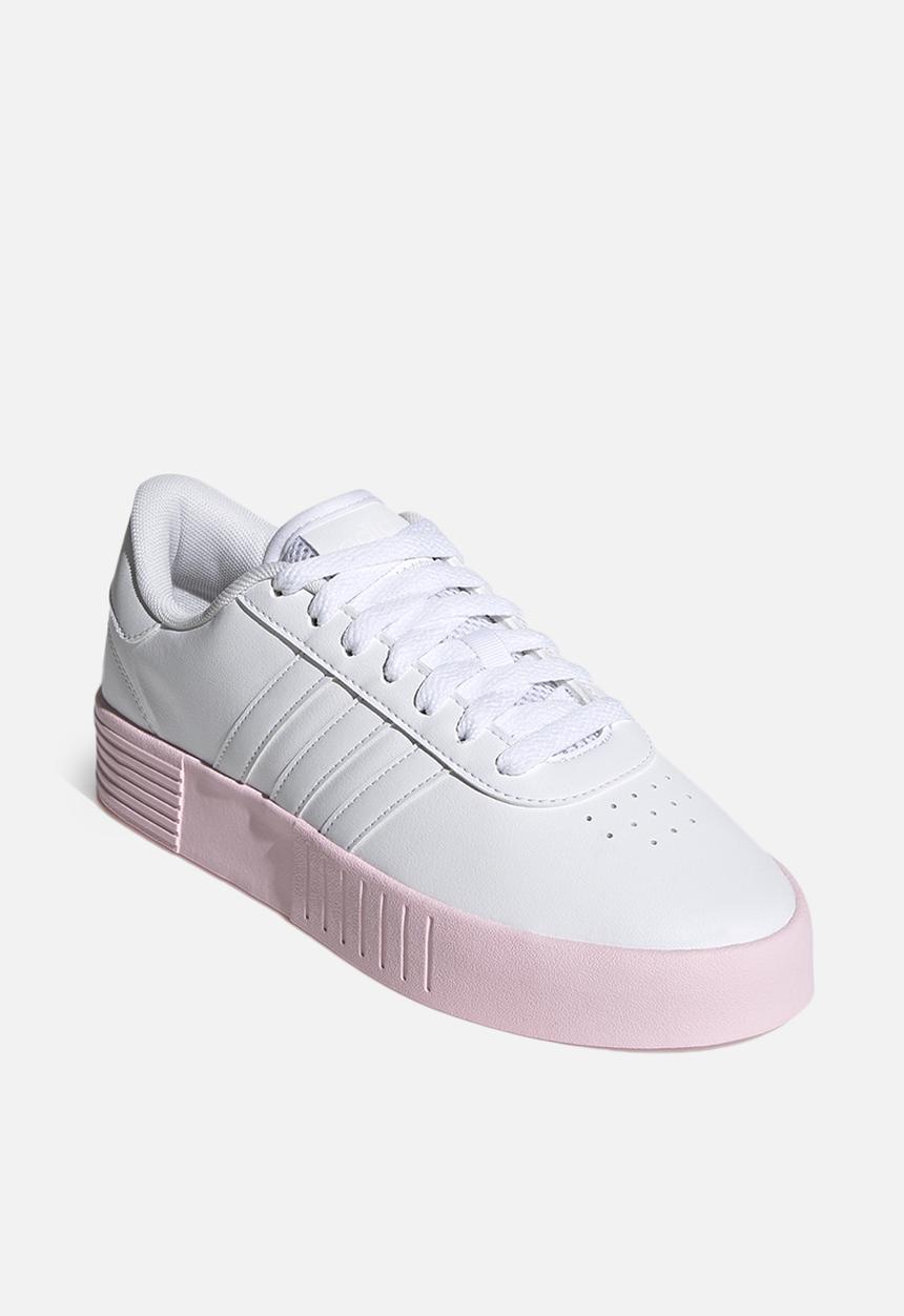 adidas Originals - Court bold - ftwr white/ftwr white/clear pink