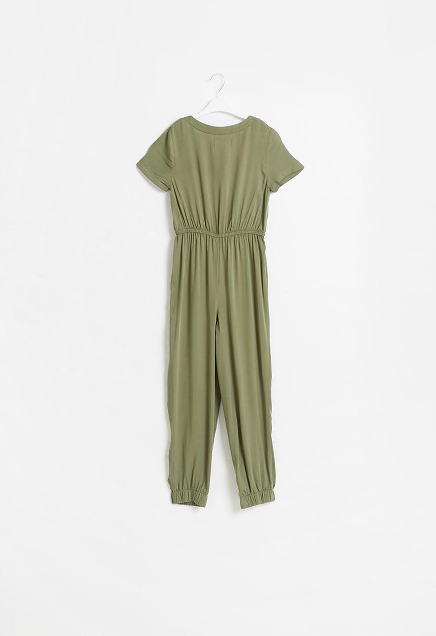 Superbalist - Girls utility jumpsuit - khaki 