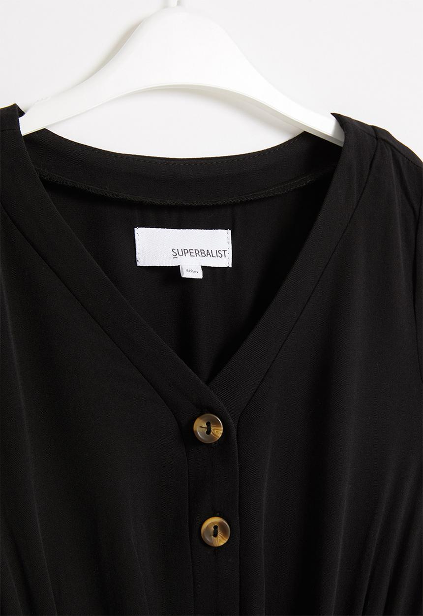 Superbalist - Girls utility jumpsuit - black