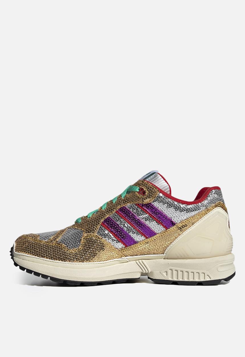 adidas Originals - ZX 6000 - crystal white/shock purple/mist sun