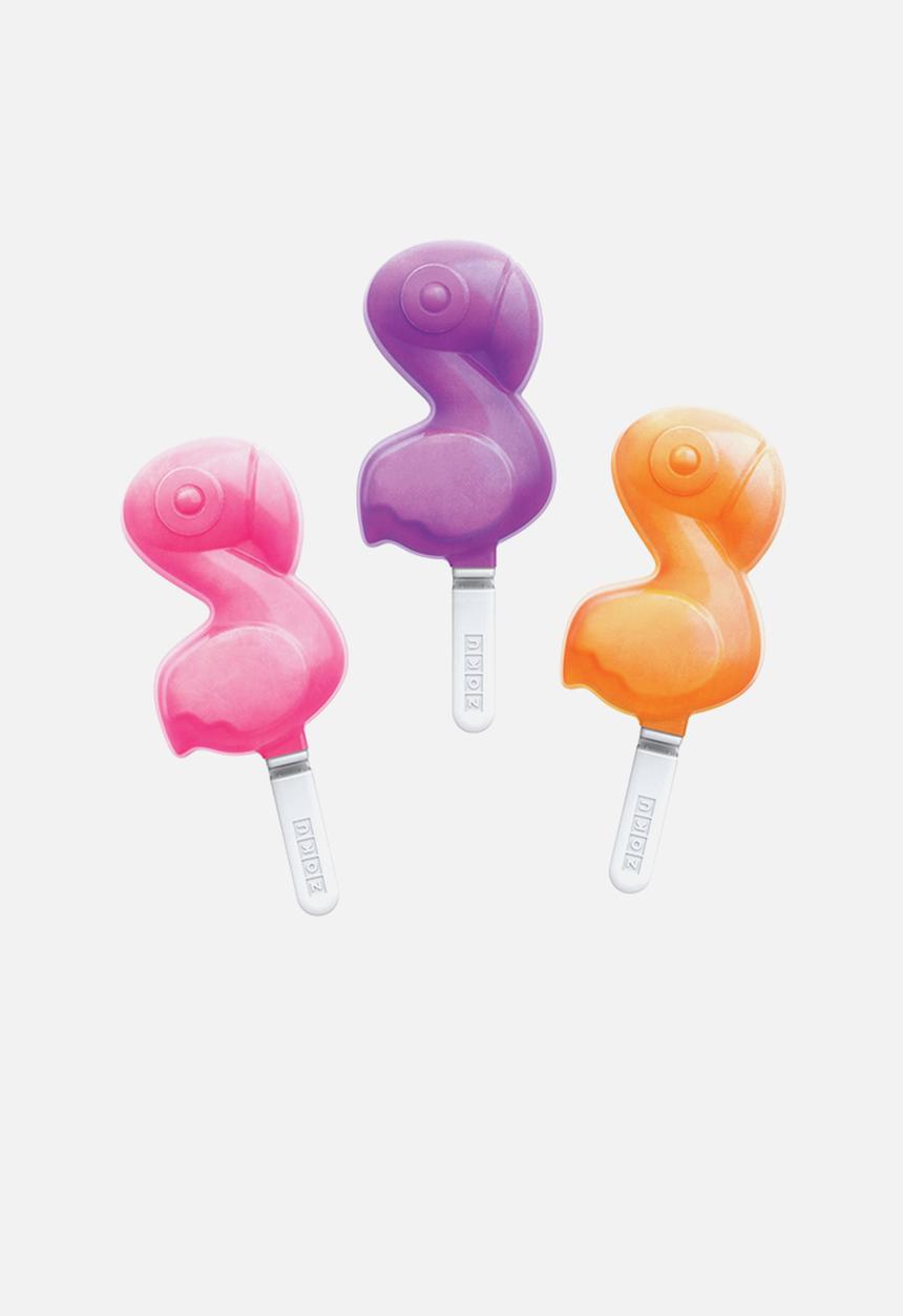Zoku - Flamingo pop mold - pink
