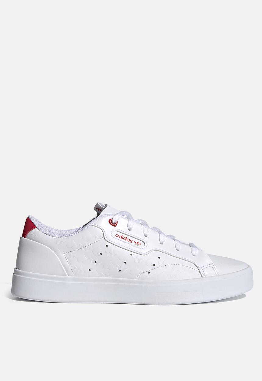 adidas Originals - Adidas sleek w - ftwr white/scarlet/core black