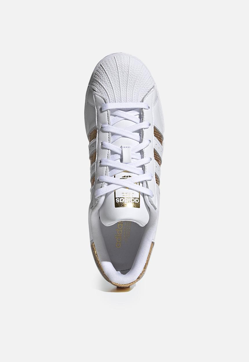 adidas Originals - Superstar w - ftwr white/gold met./ftwr white