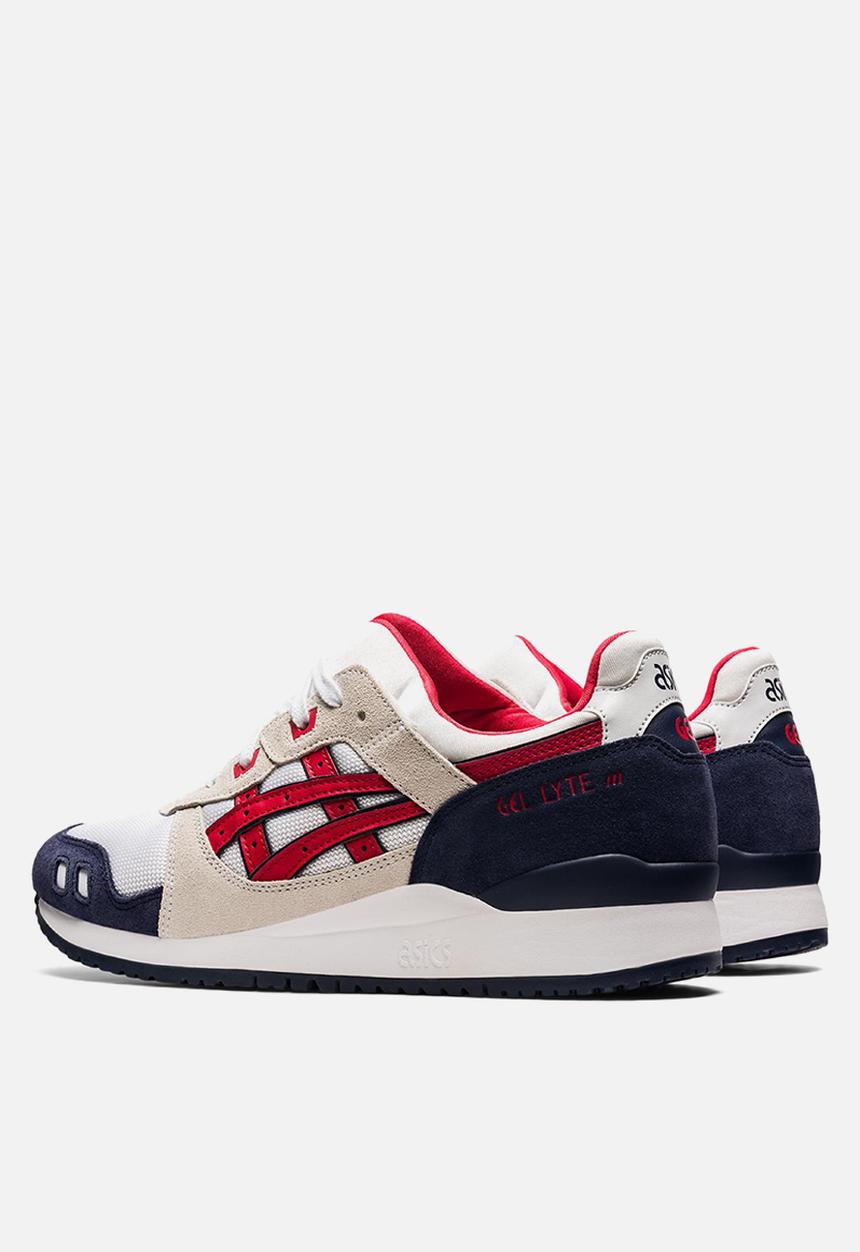 ASICS - Gel-lyte iii og - white/classic red