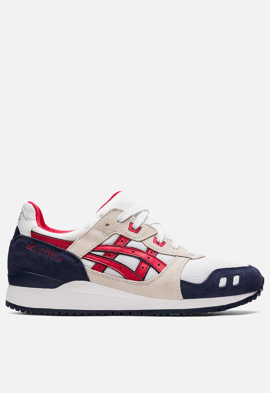 ASICS - Gel-lyte iii og - white/classic red