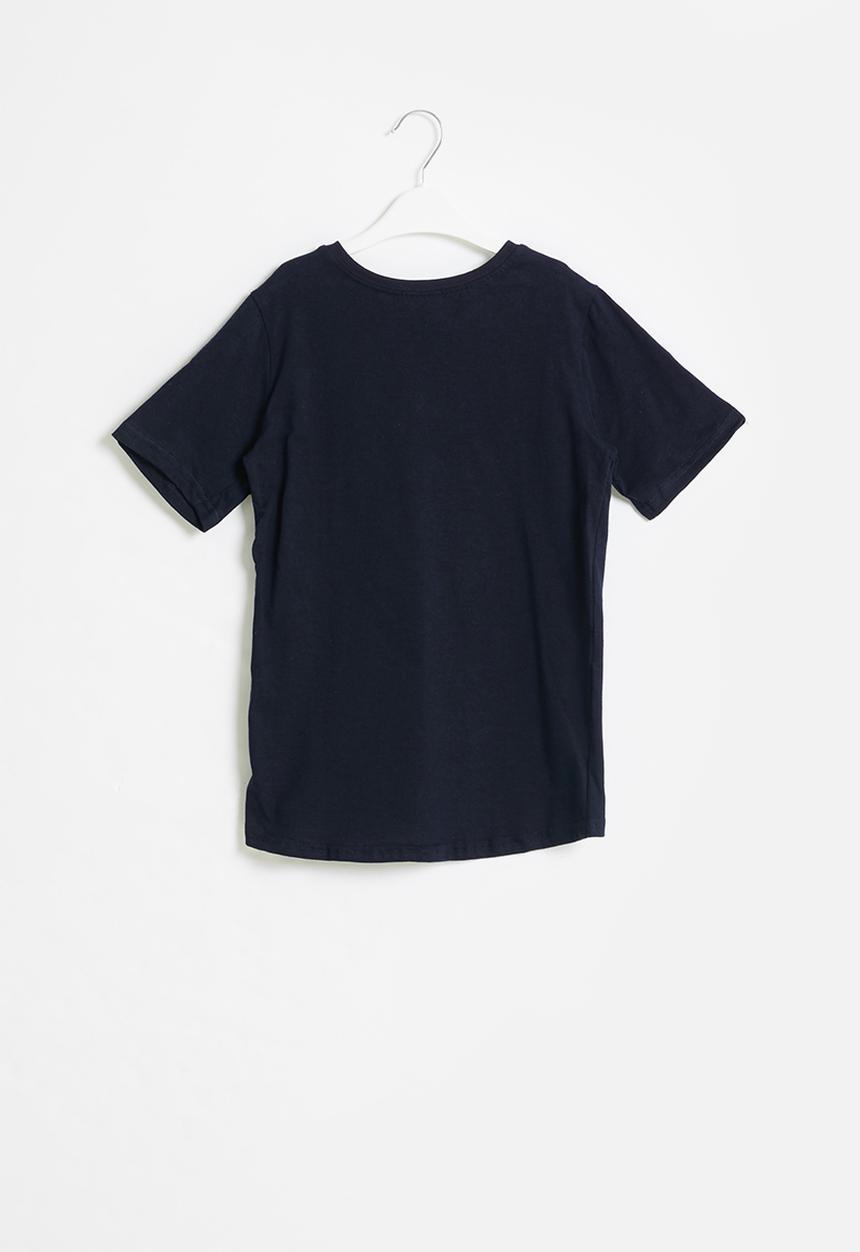 Pop Candy - Styled short sleeve tee - navy