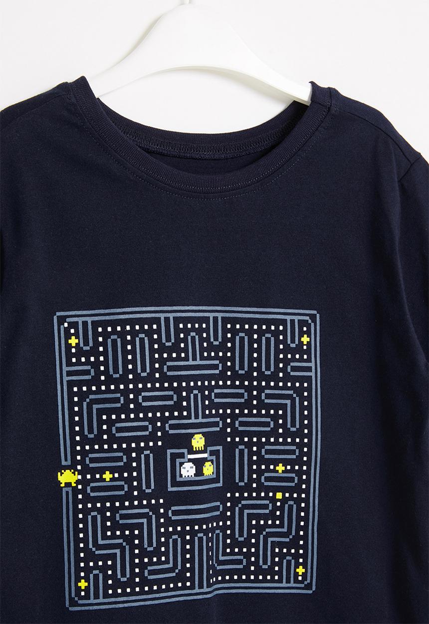 Pop Candy - Styled short sleeve tee - navy