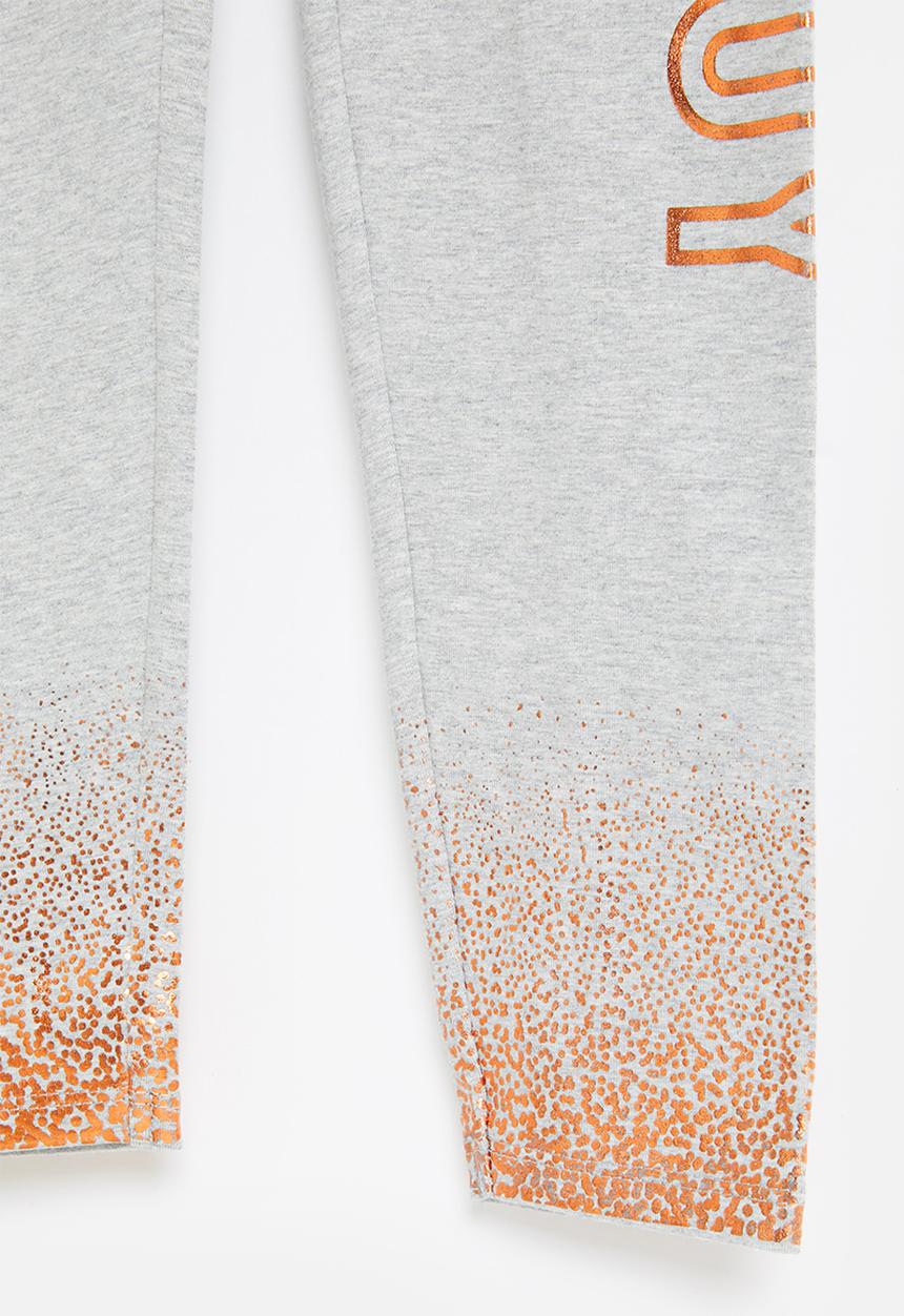 SISSY BOY - Foil logo leggings - grey