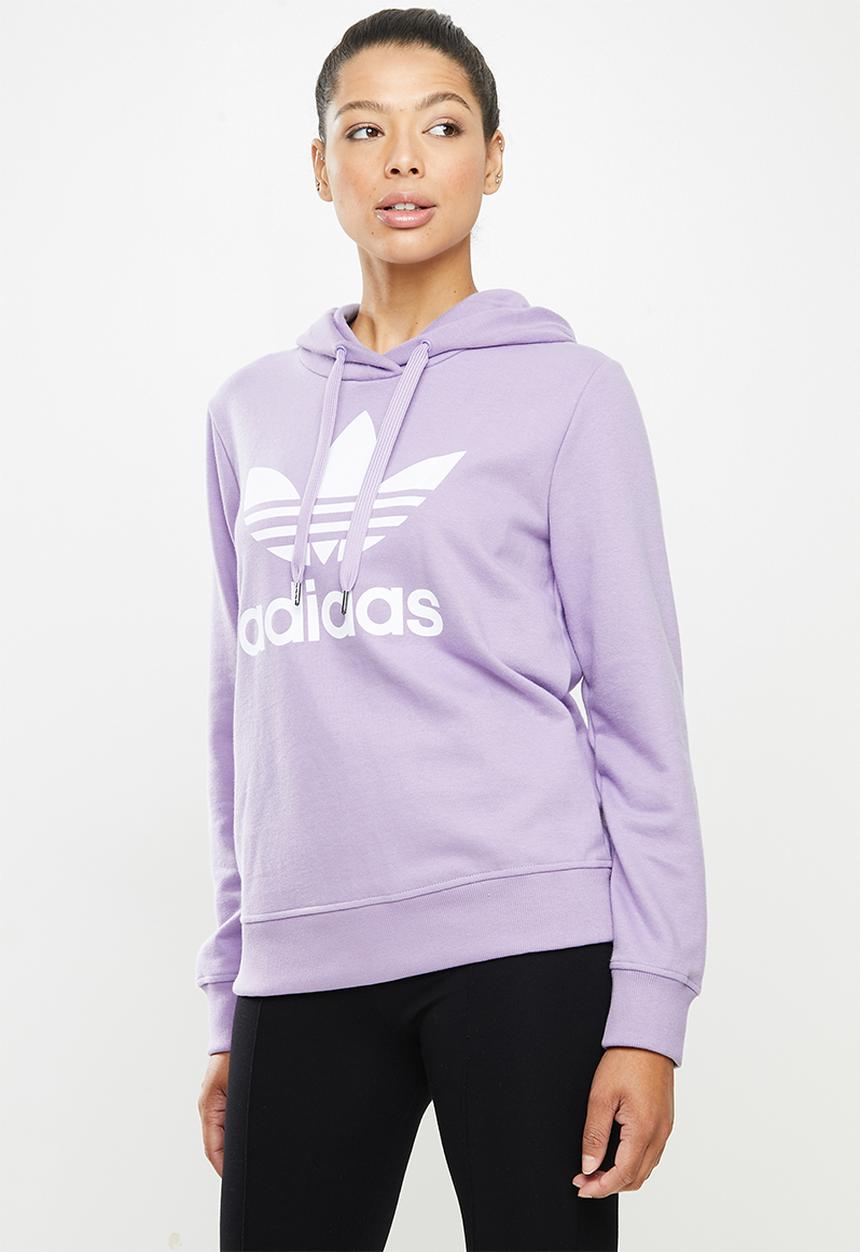 adidas Originals - Trefoil hoodie - purple 