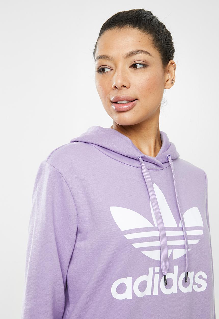 adidas Originals - Trefoil hoodie - purple 