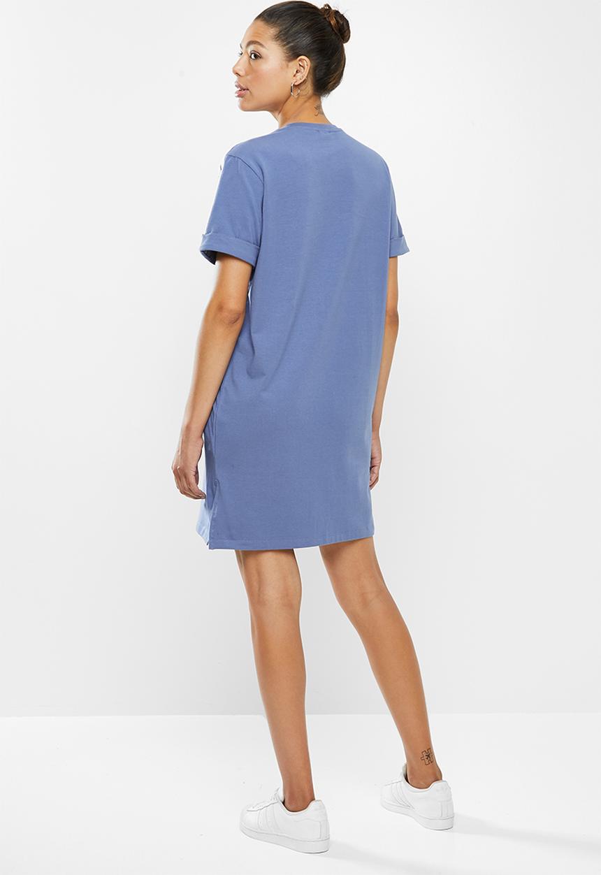 adidas Originals - Tee dress - blue