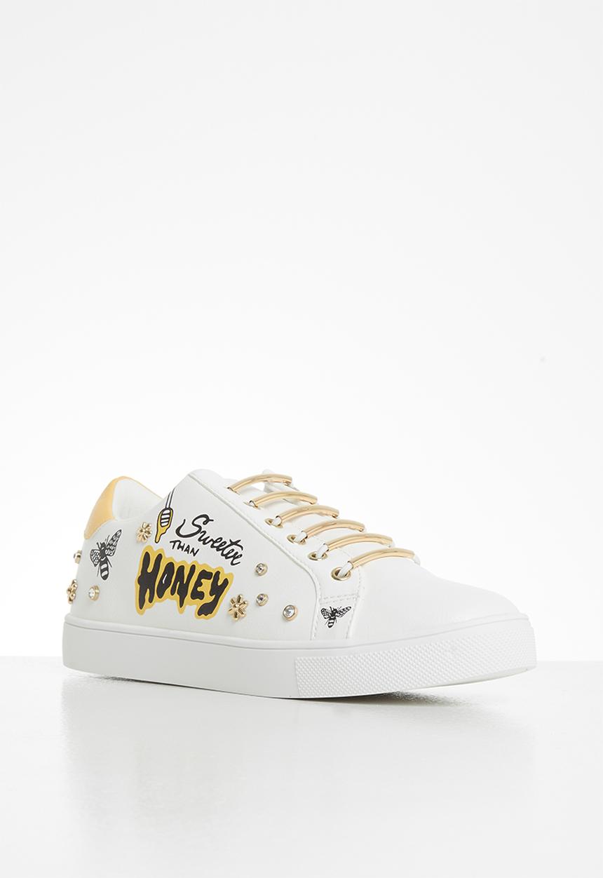 ALDO - Sweethoney sneaker - white