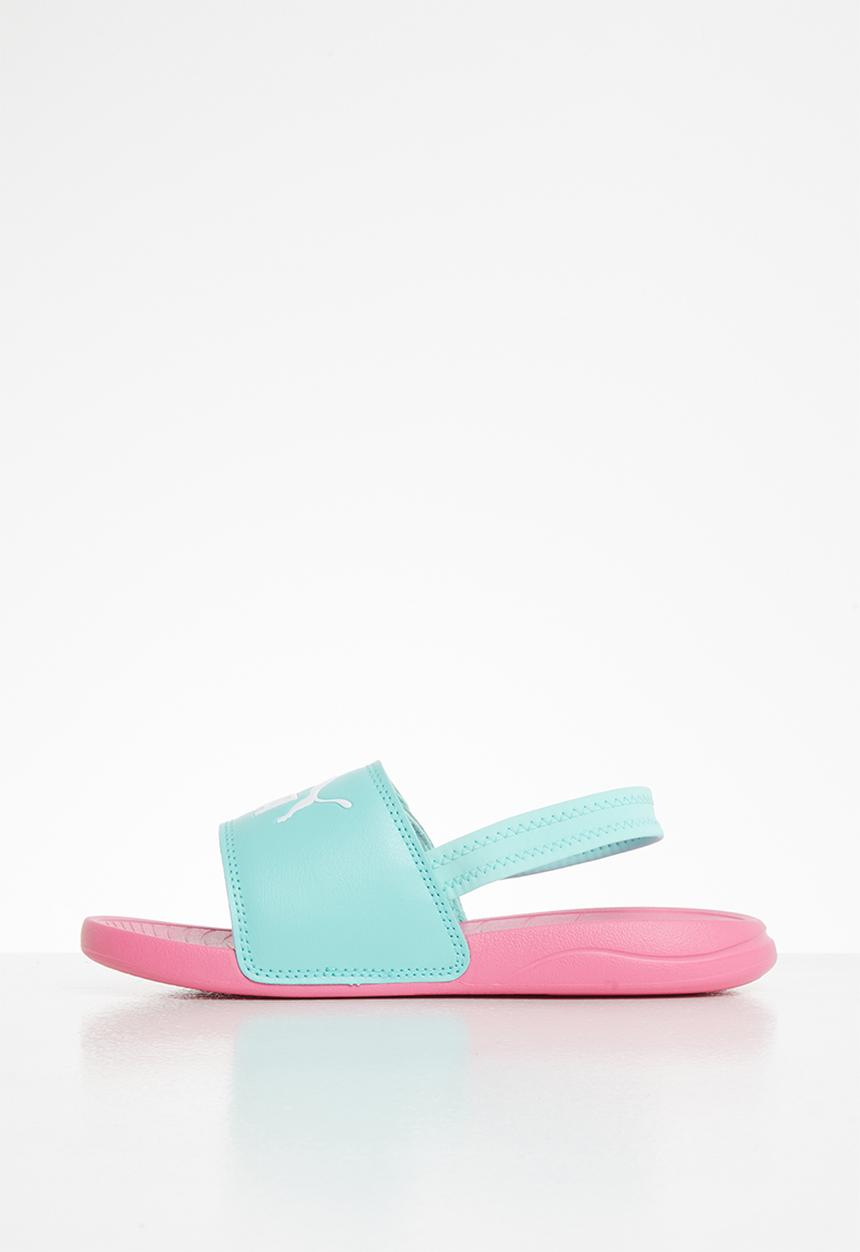 PUMA - Popcat 20 backstrap ps shoes - blue & pink 