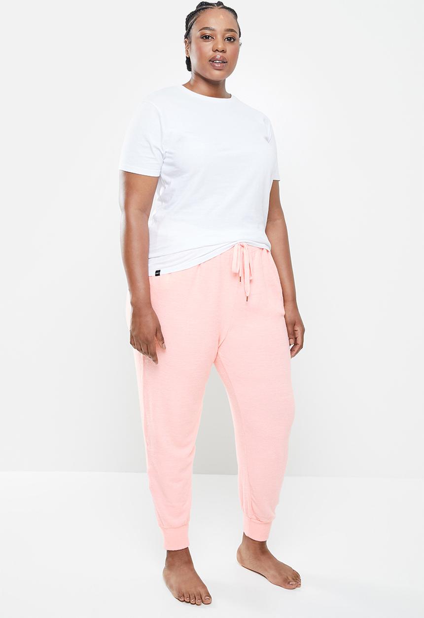 Cotton On - Curve super soft slim fit pant - pink