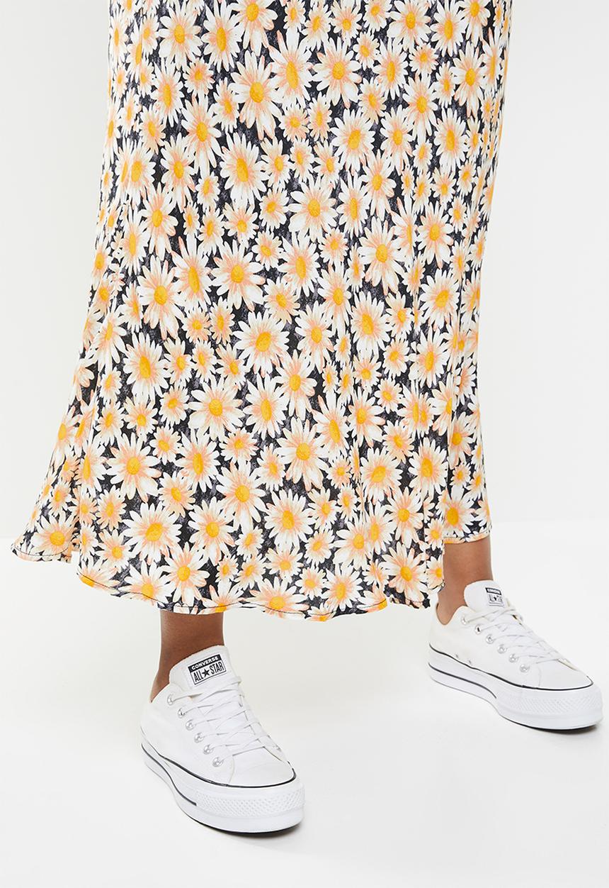Cotton On - Curve all day slip skirt - multi 