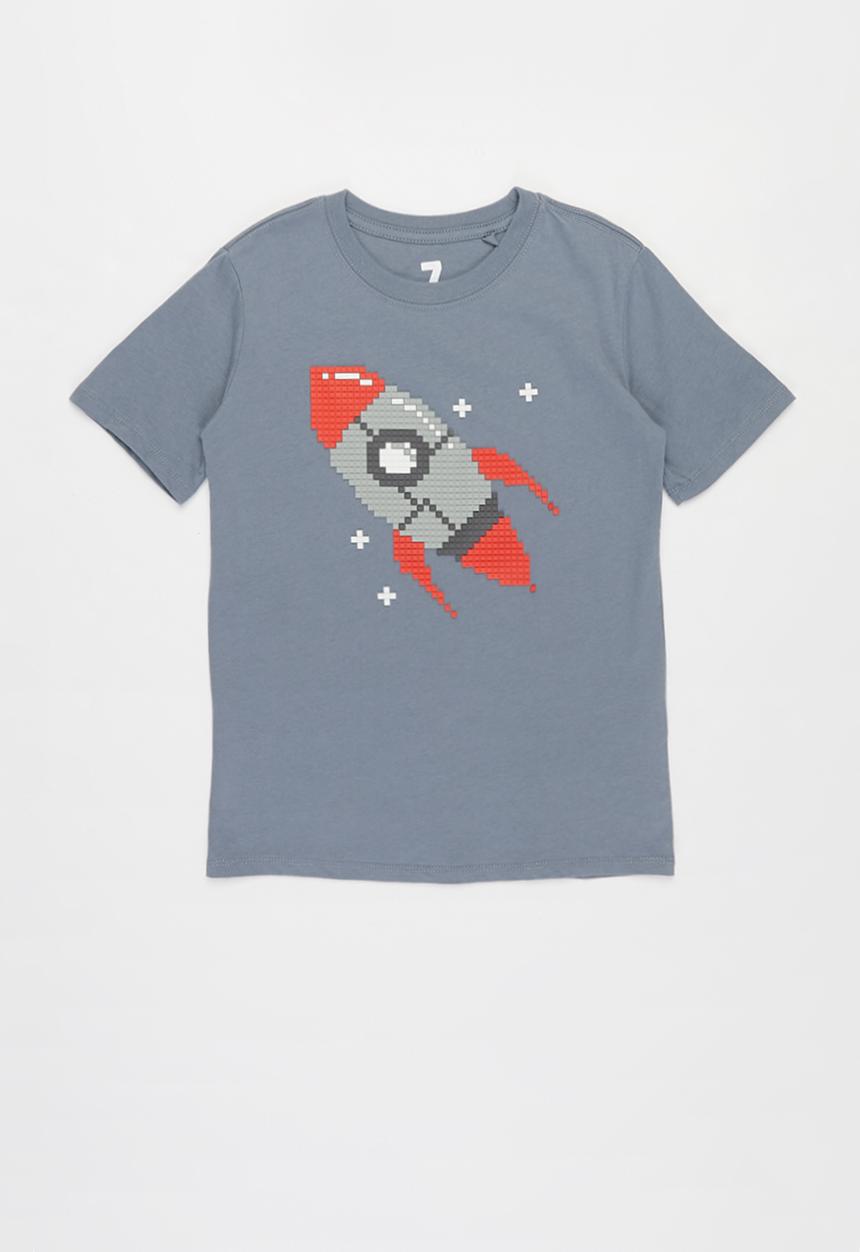 Cotton On - Downtown short sleeve tee - blue 