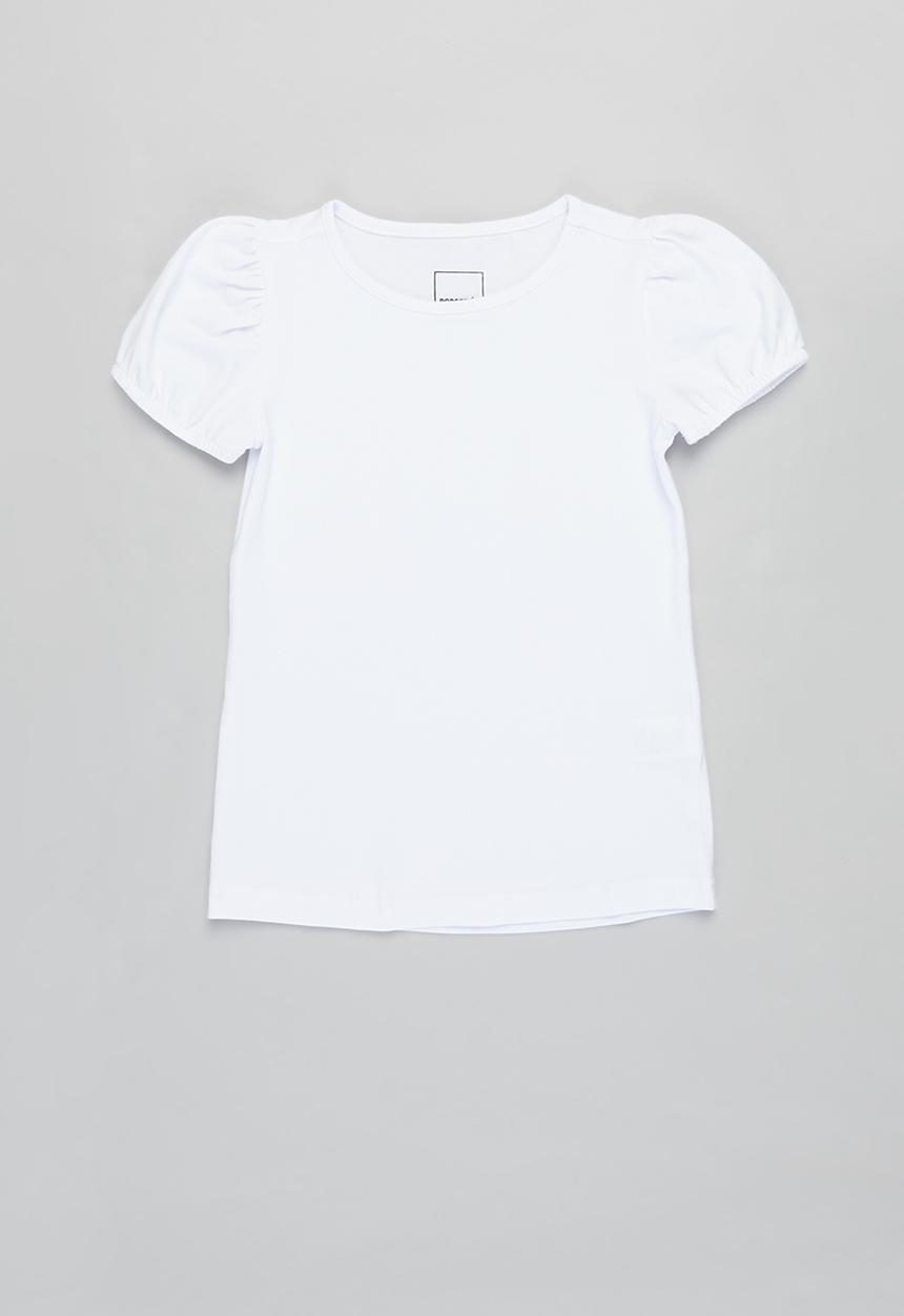 Pop Candy - Puff short sleeve tee - white