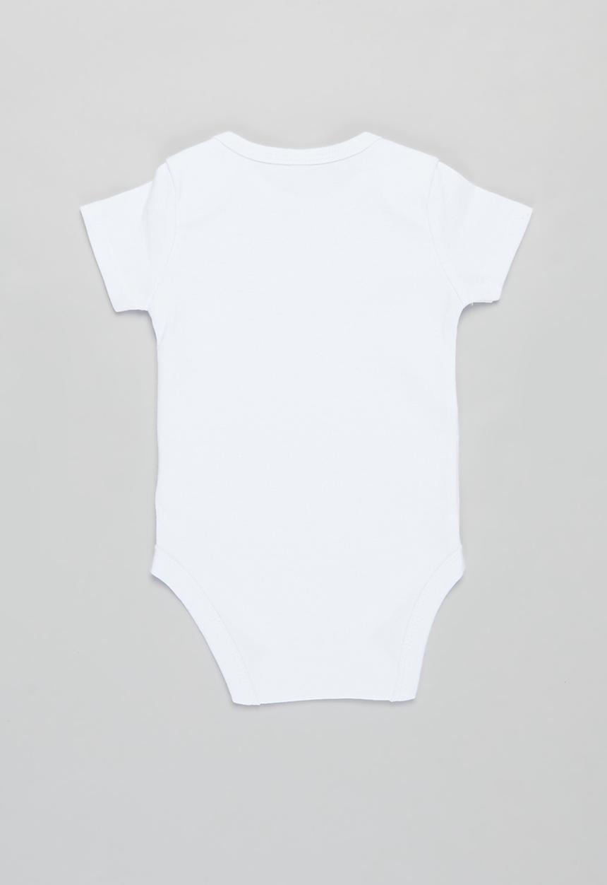 Pop Candy - 3 pack printed bodyvests - white