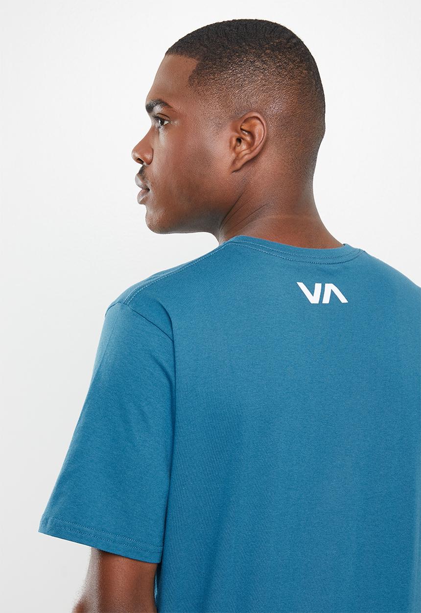 RVCA - Va Rvca blur short sleeve tee - blue 