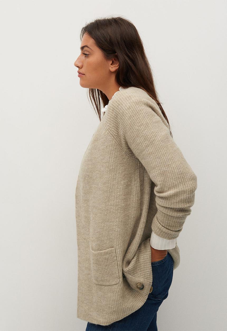 Violeta by Mango - Plus Cardigan toscana - medium brown
