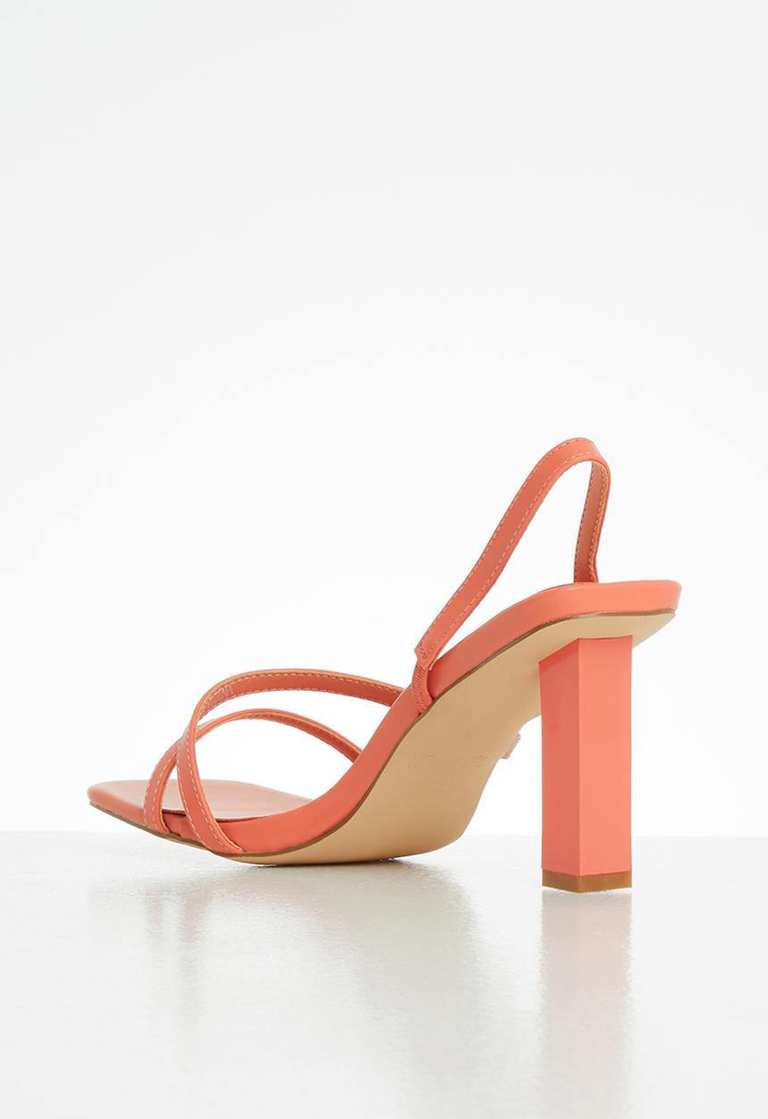 Z_Code_Z - Malika block heel - peach