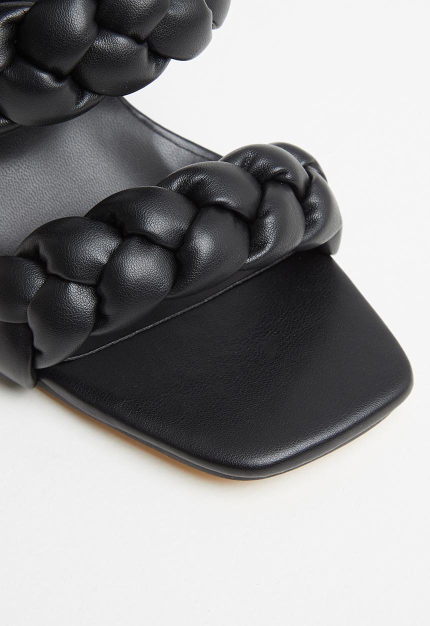 Z_Code_Z - Tasha woven mule heel - black