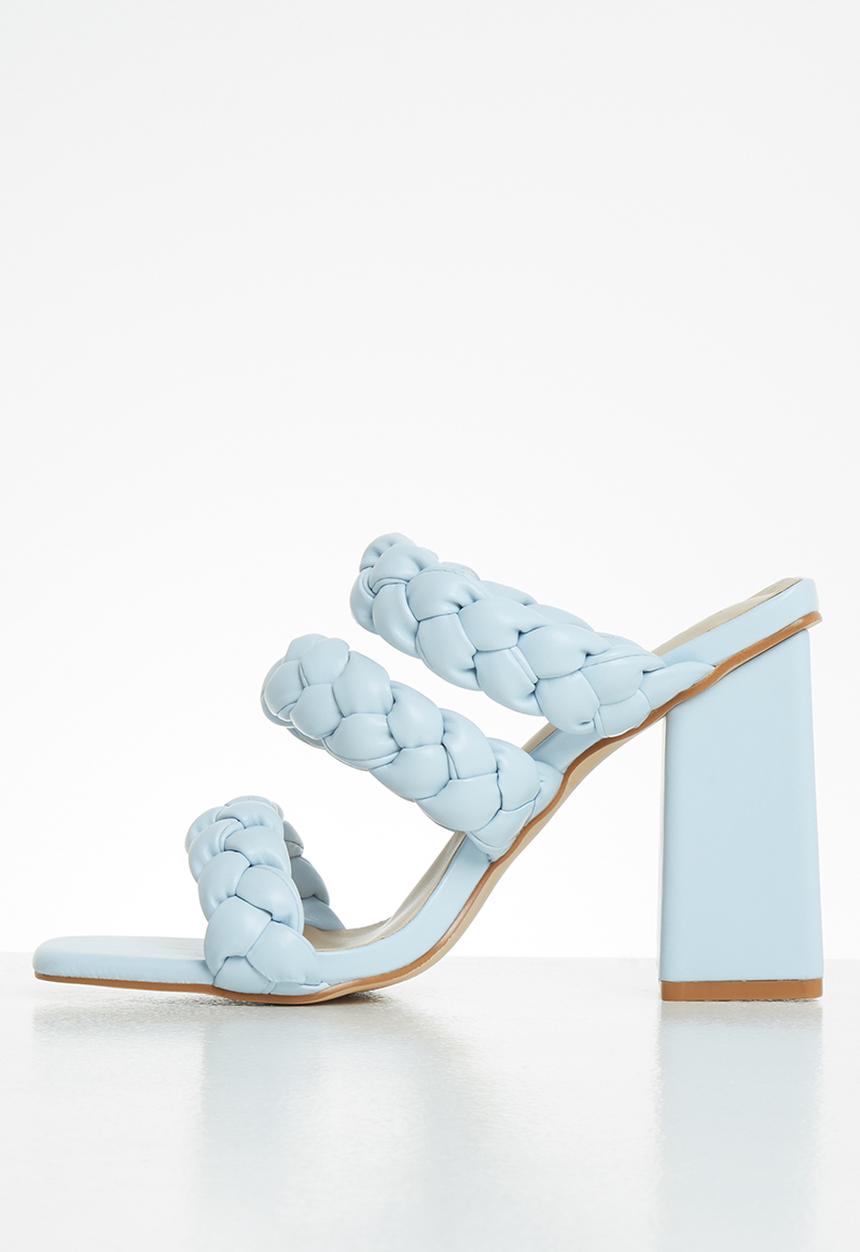 Z_Code_Z - Tasha woven mule heel - light blue