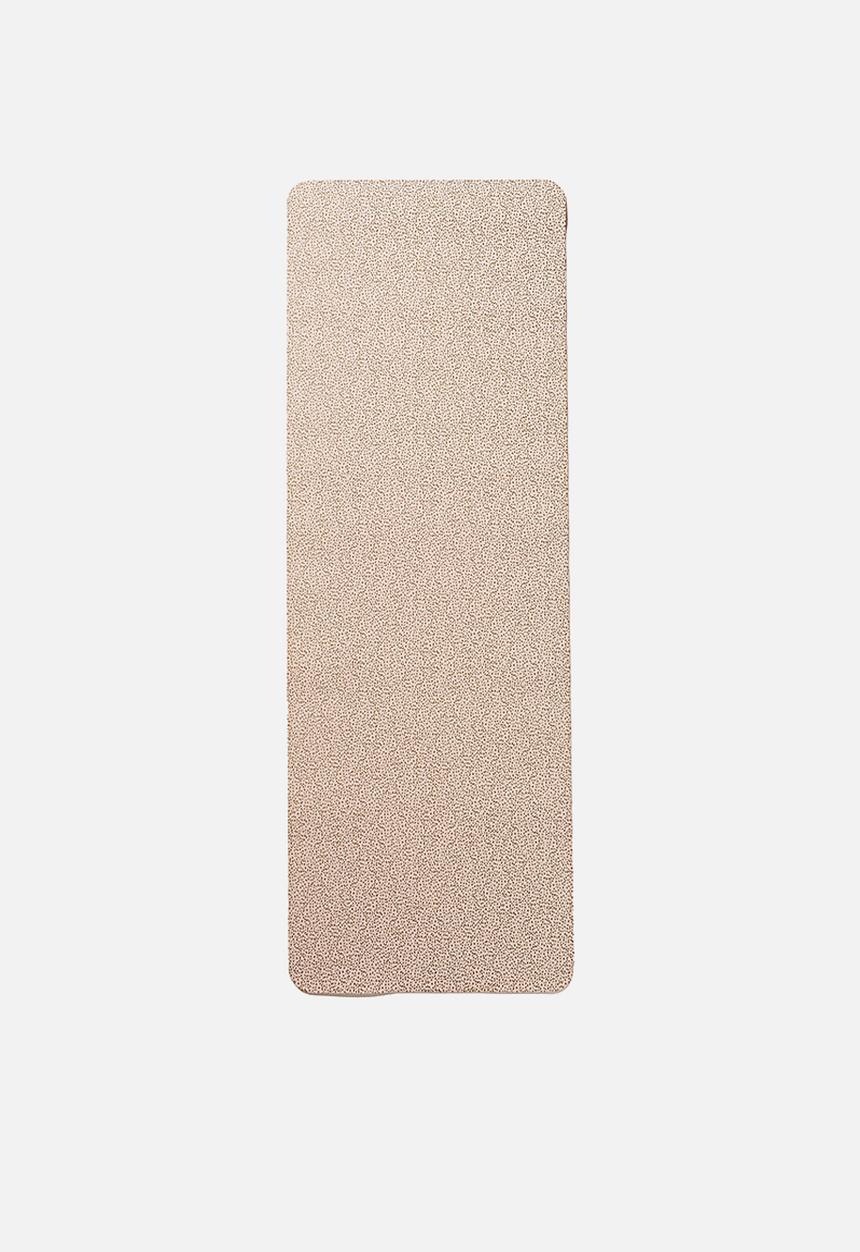 Cotton On - Printed yoga mat - pretty pink speckle