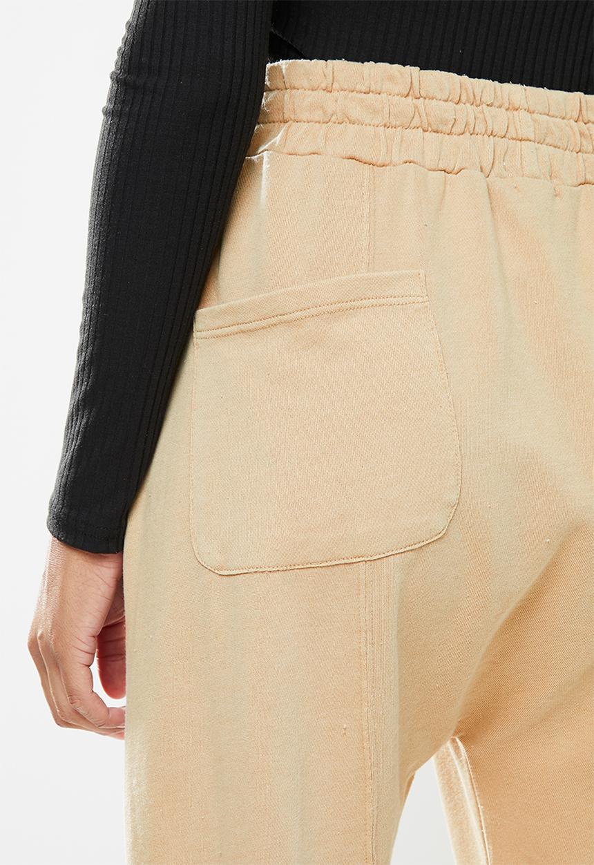 Cotton On - Super relaxed trackpant - sand