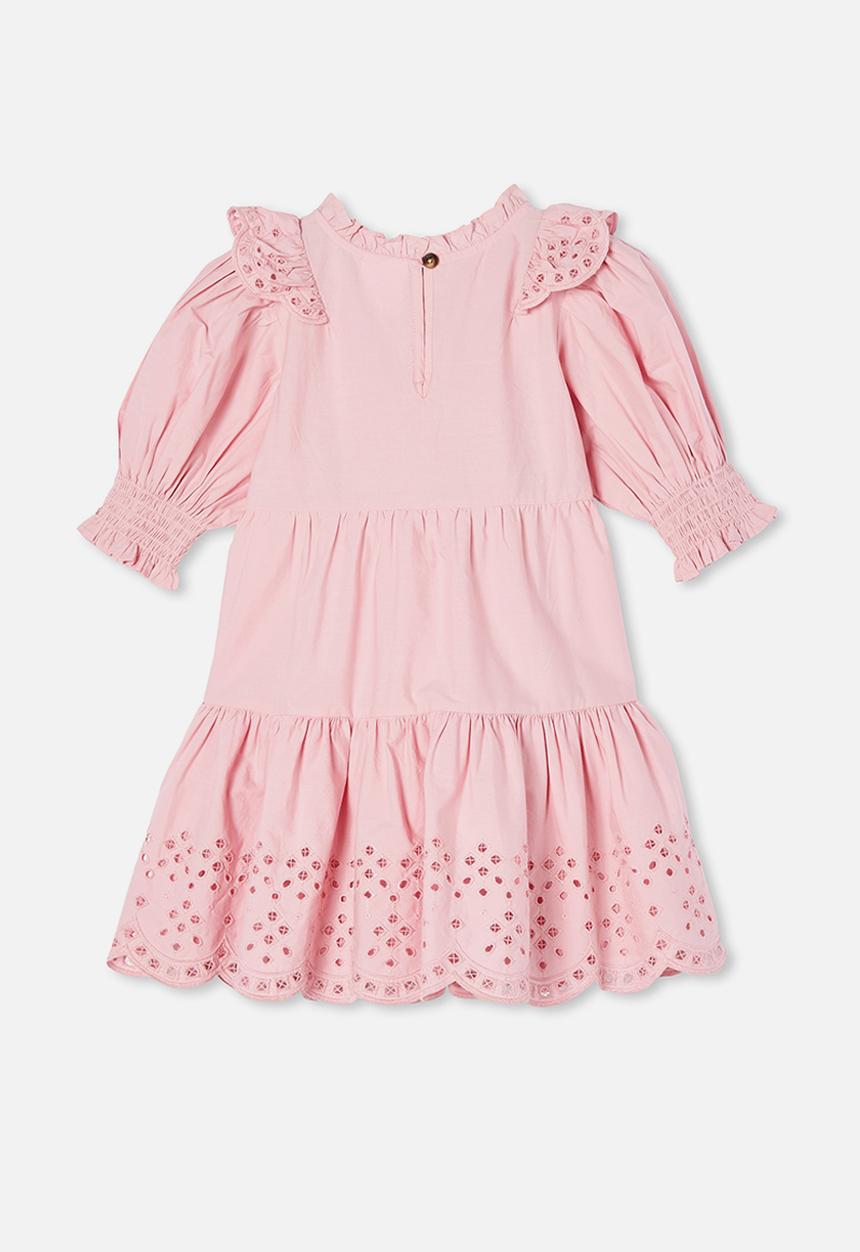 Cotton On - Magnolia short sleeve dress - marshmallow