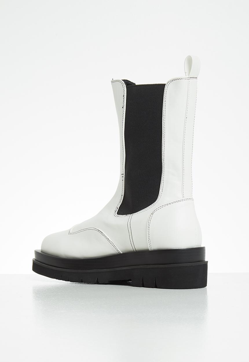 Z_Code_Z - Nora chunky chelsea boot - white