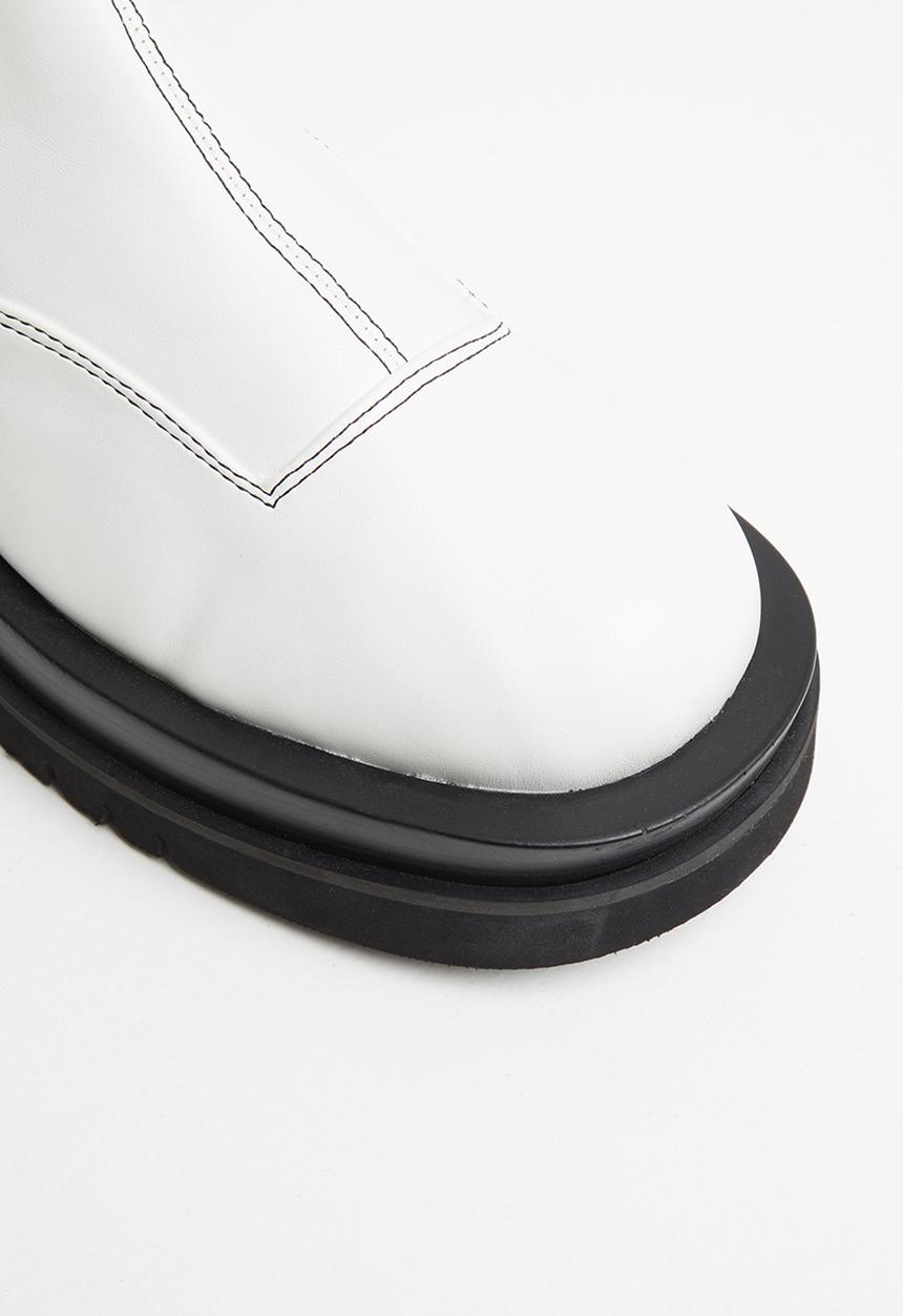 Z_Code_Z - Nora chunky chelsea boot - white