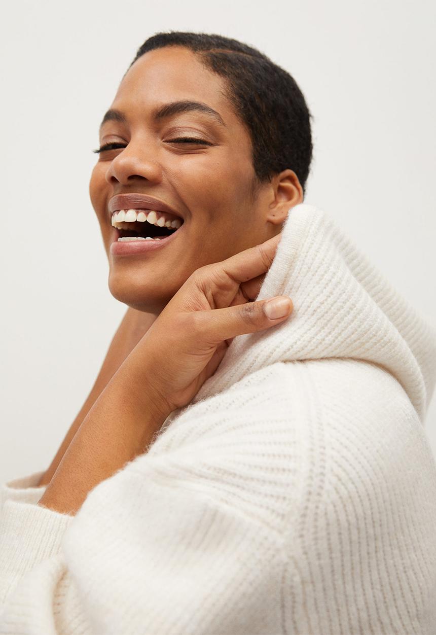 Violeta by Mango - Plus sweater lili - natural
