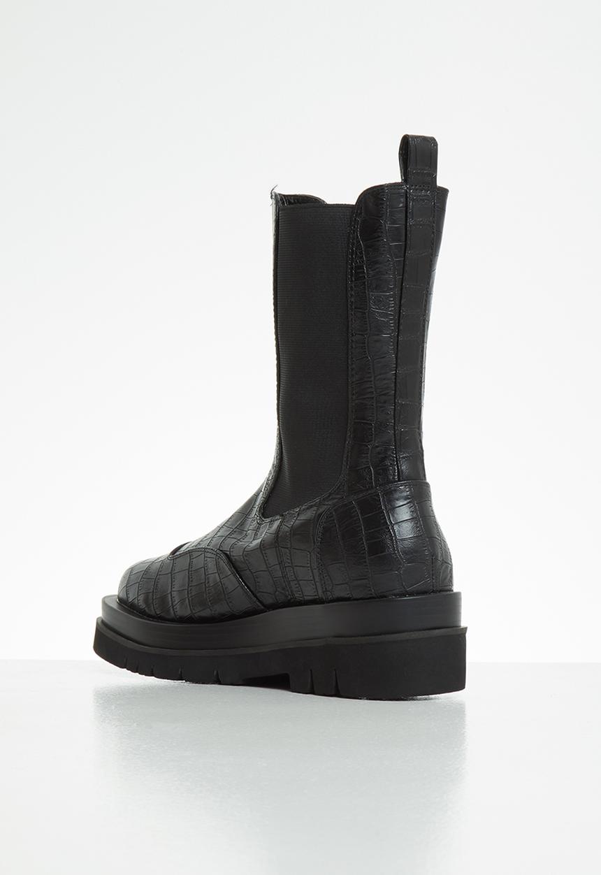 Z_Code_Z - Nora chunky chelsea boot - black